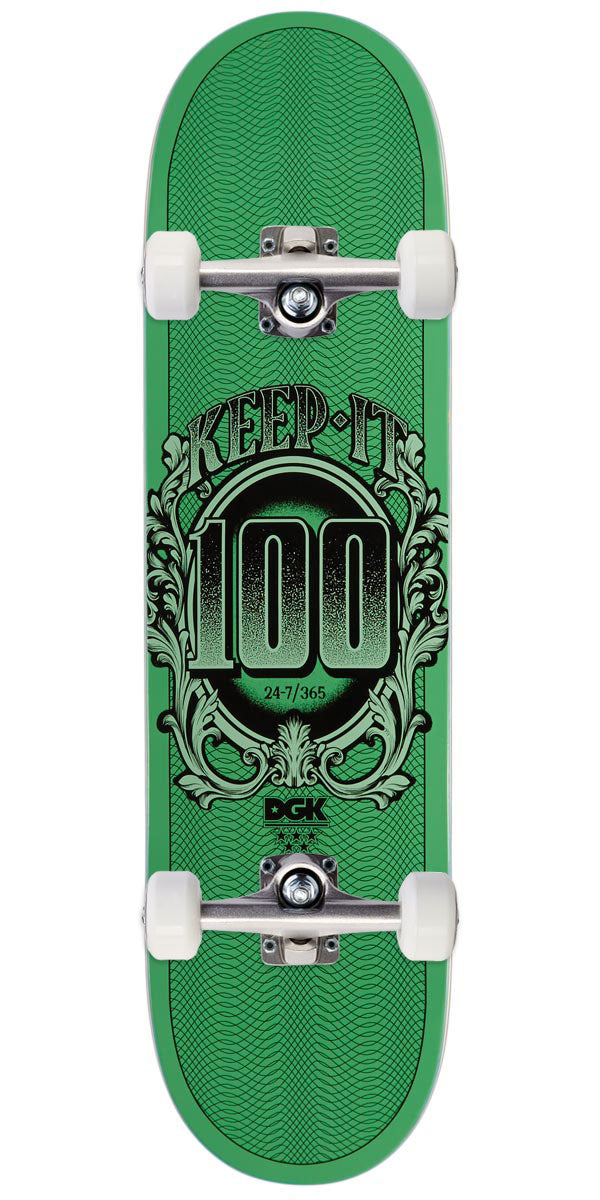 DGK Keep It 100 Skateboard Complete - 8.06