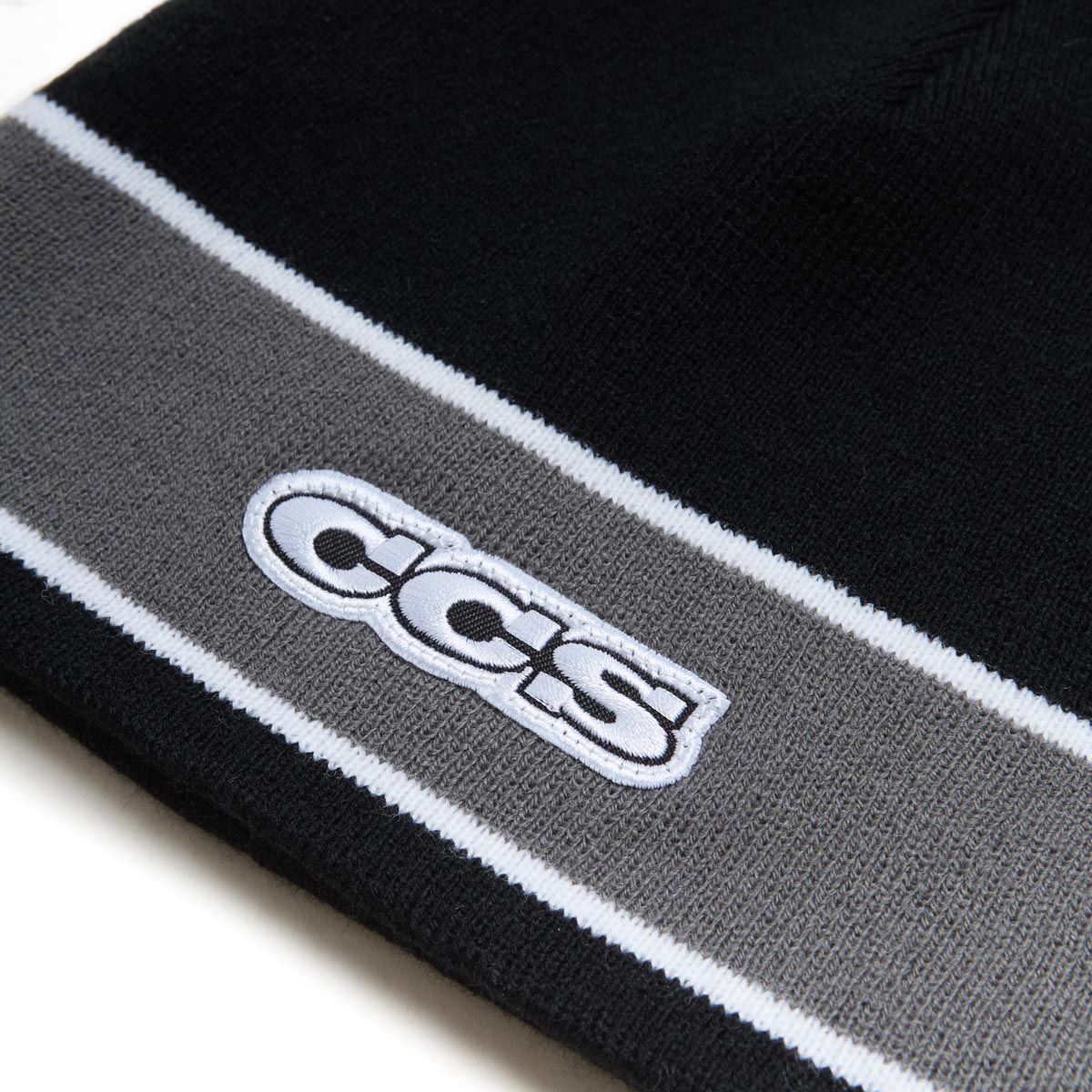 CCS Icon Skully Beanie - Black/Grey image 3