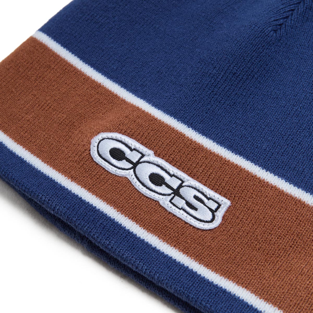 CCS Icon Skully Beanie - Navy/Rust image 3
