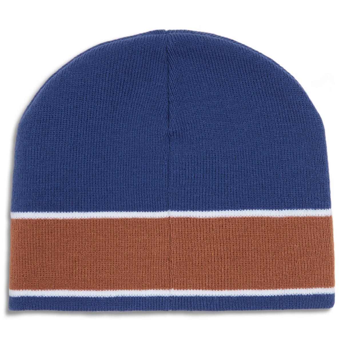 CCS Icon Skully Beanie - Navy/Rust image 4