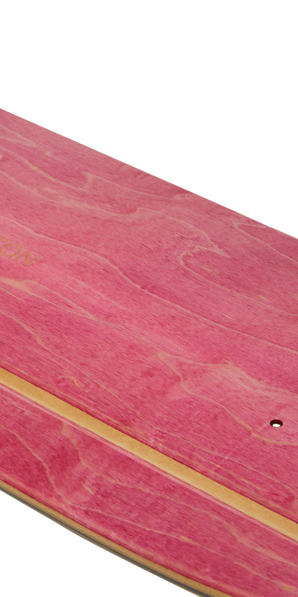 Deathwish Ellington Stripe Skateboard Complete - Pink - 8.25