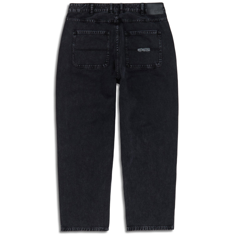 CCS Baggy Taper Denim Jeans - Acid Black