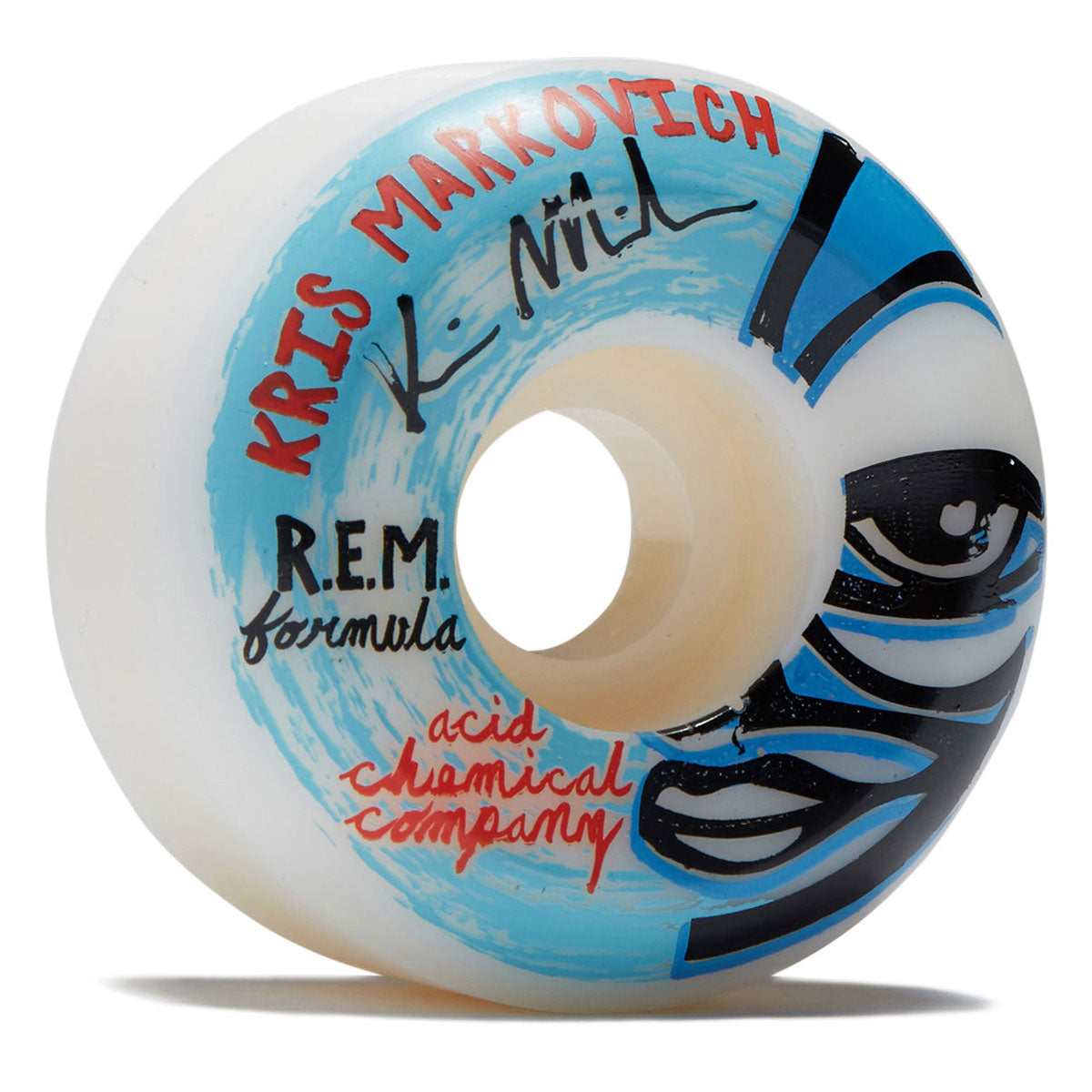 Acid Markovich Blue REM 99a Skateboard Wheels - 54mm image 1