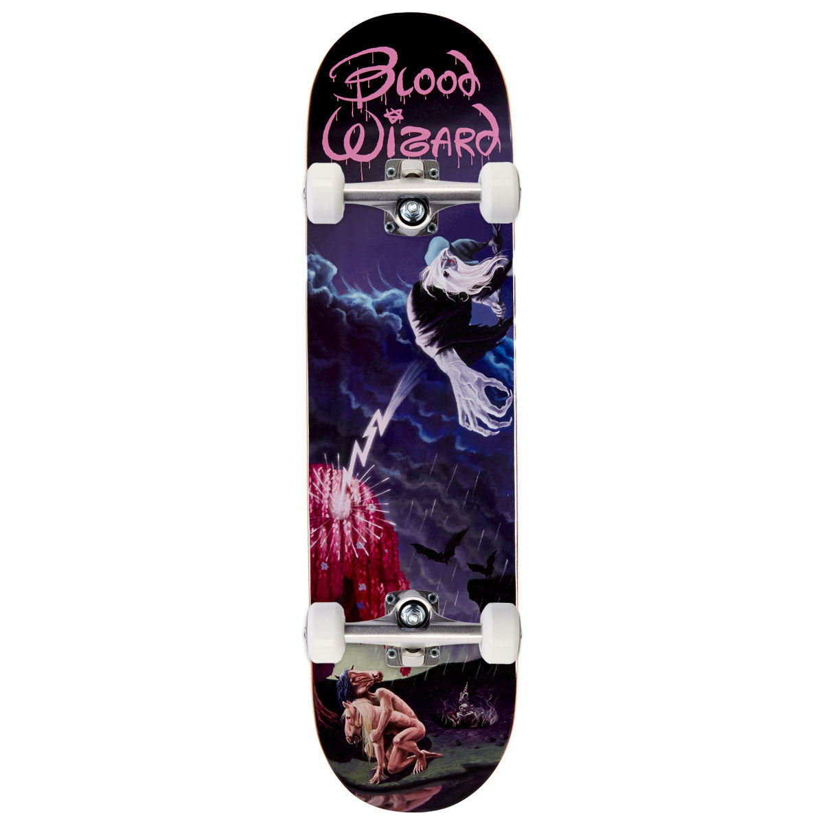 Blood Wizard Darktasia Pestilent Symphony Skateboard Complete - 8.25
