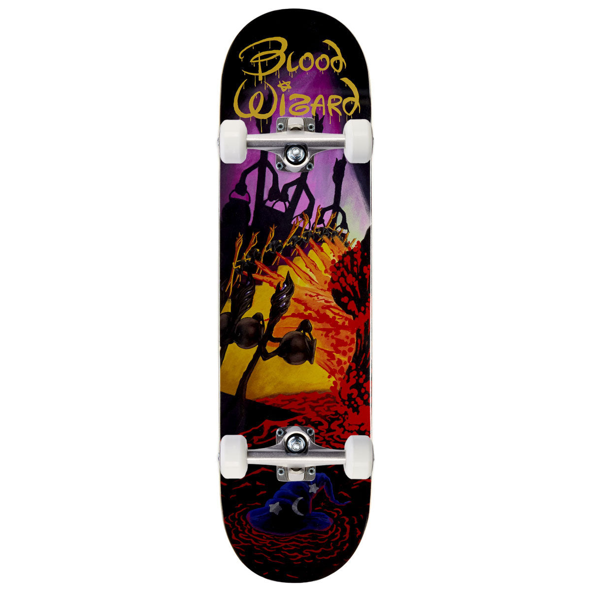 Blood Wizard Darktasia Sorcerer's Demise Skateboard Complete - 8.50