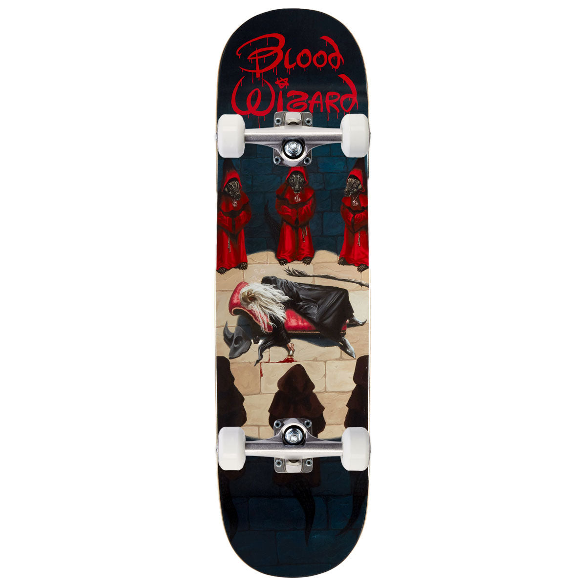 Blood Wizard Darktasia Heretics Dance Skateboard Complete - 8.60