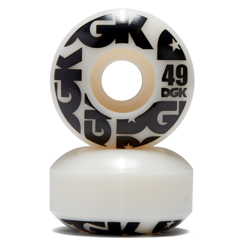 DGK Street Formula Skateboard Wheels - 49mm
