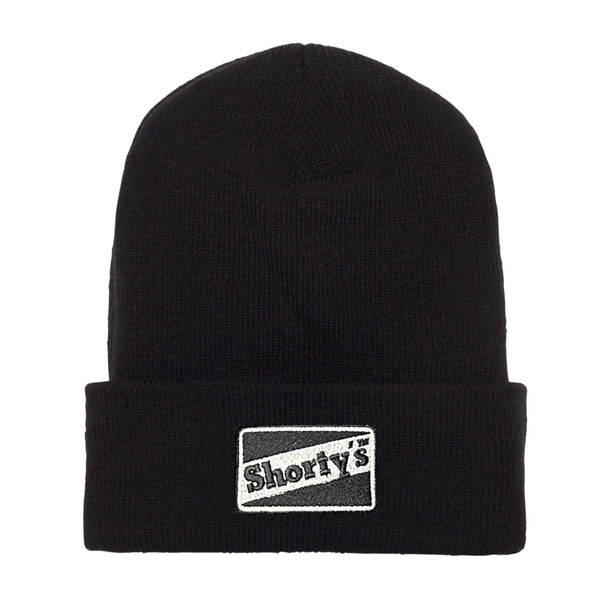 Shorty's OG Logo Cuffed Beanie - Black/Black image 1