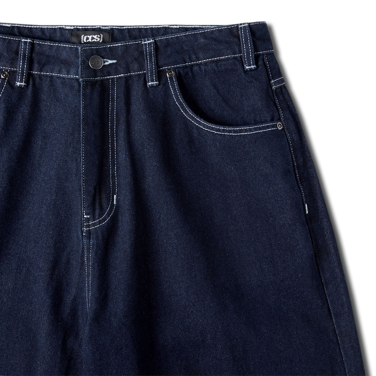 CCS Baggy Taper Denim Jeans - Overdyed Navy image 8