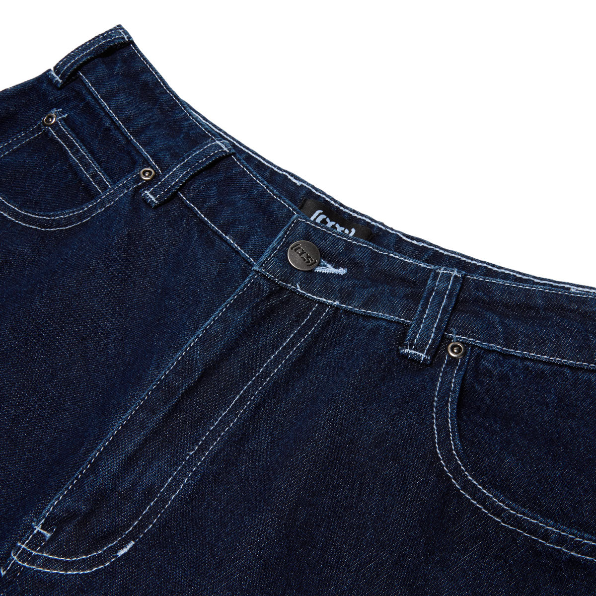 CCS Baggy Taper Denim Jeans - Overdyed Navy image 7