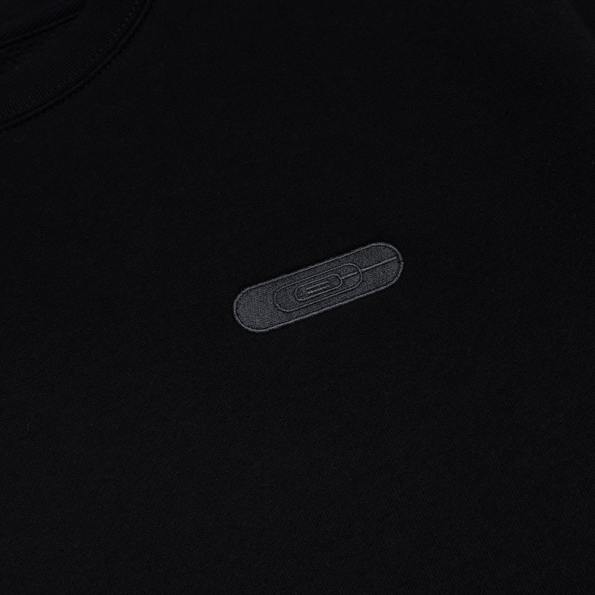 CCS Nested Logo Heavy Crewneck Sweatshirt - Black image 2