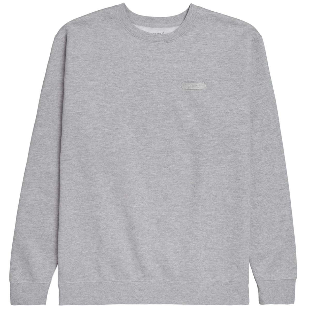 CCS Nested Logo Heavy Crewneck Sweatshirt - Heather Grey image 1