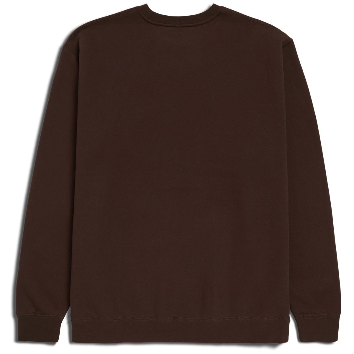 CCS Nested Logo Heavy Crewneck Sweatshirt - Brown image 3