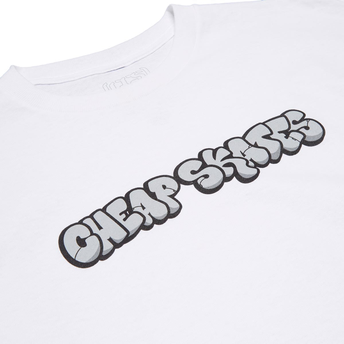 CCS Cheap Skates Tag T-Shirt - White/Grey/Black image 2
