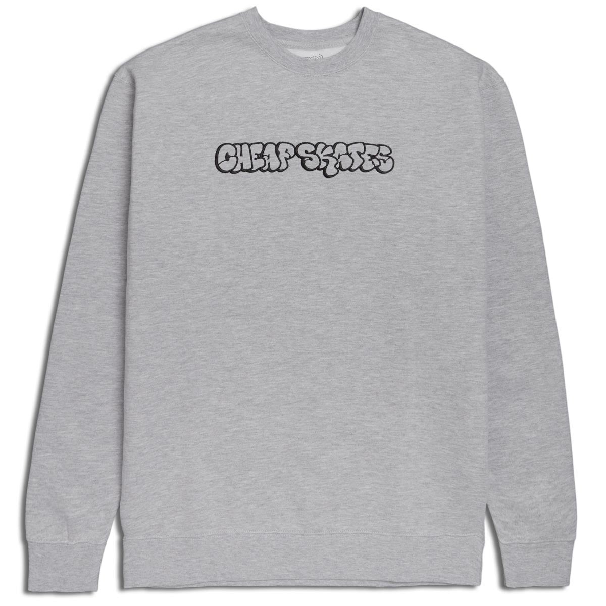 CCS Cheap Skates Tag Heavy Crewneck Sweatshirt - Heather Grey