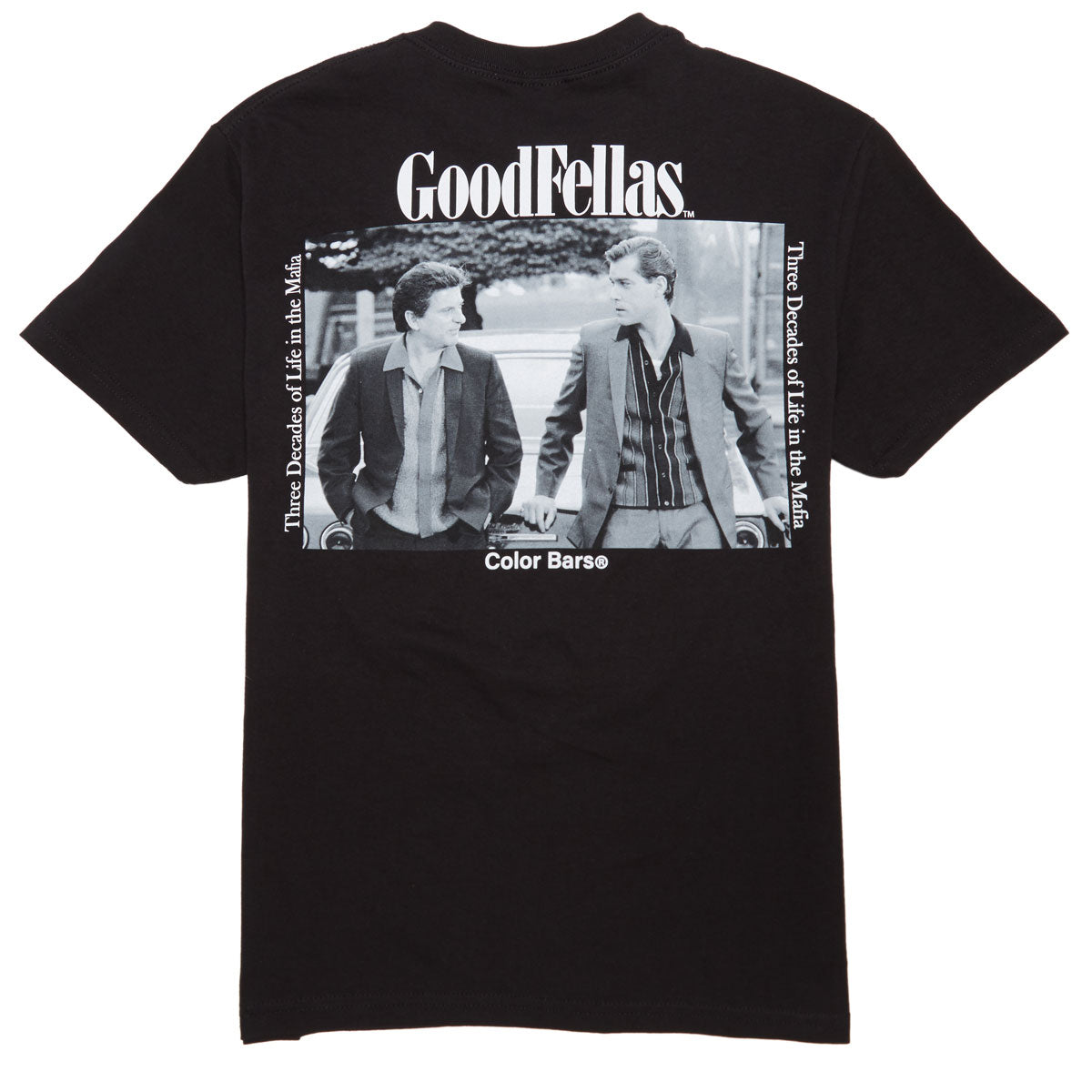 Color Bars x Goodfellas T-Shirt - Black image 2