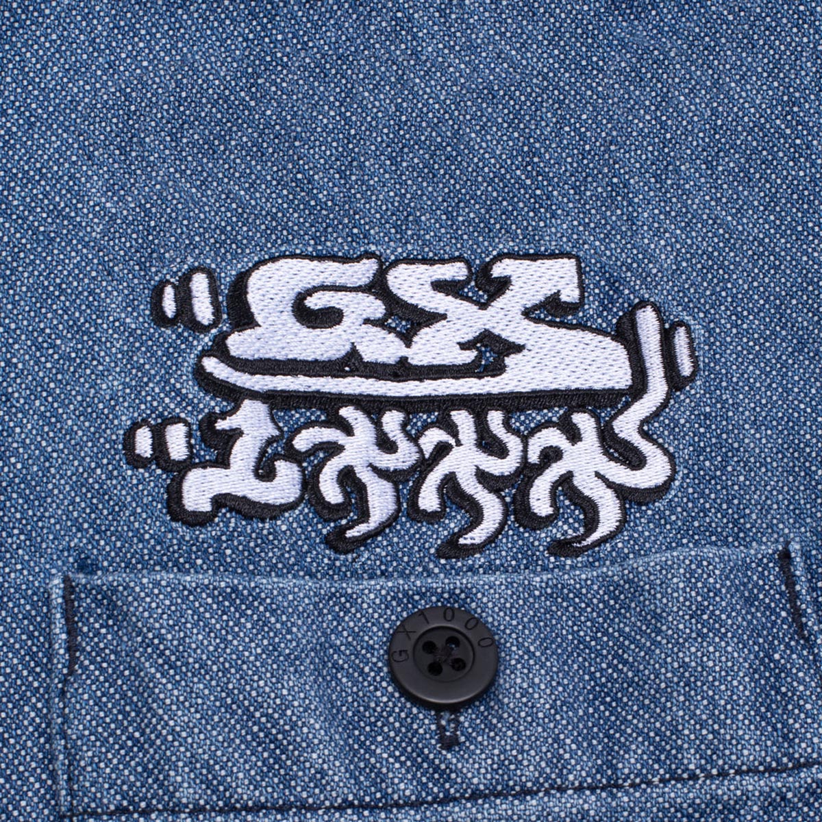 GX1000 Denim Hooded Jacket - Blue image 2