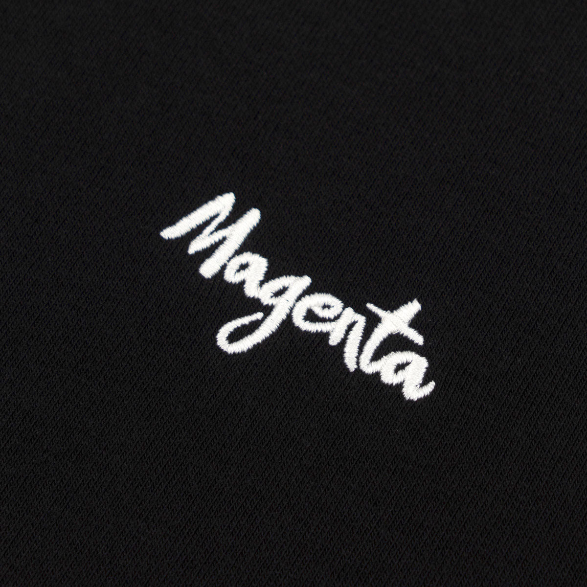 Magenta Script Crewneck Sweatshirt - Black image 2