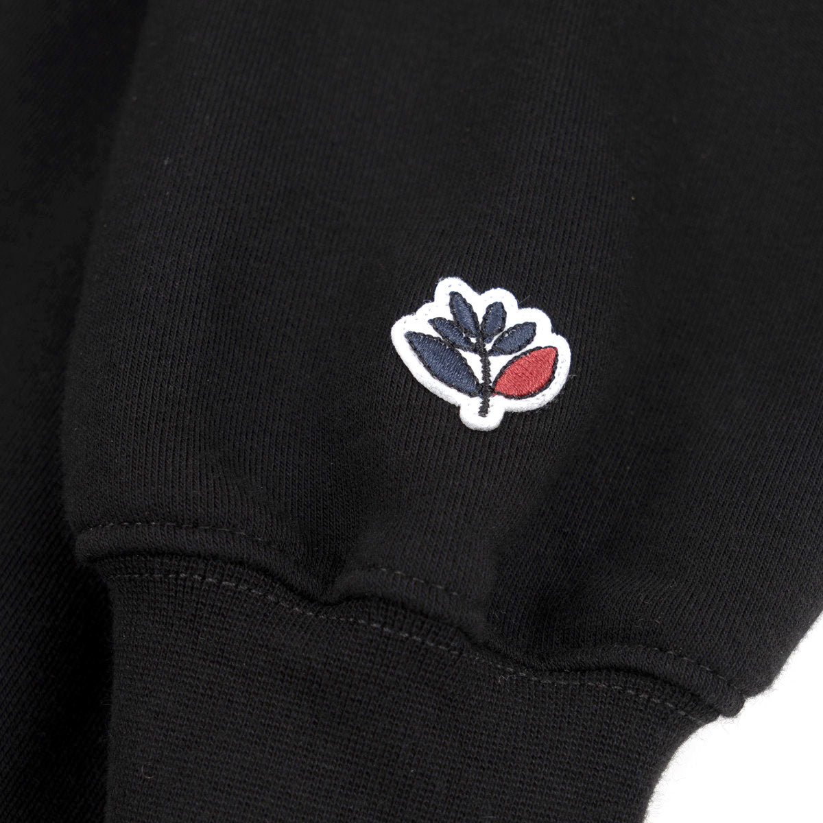 Magenta Script Crewneck Sweatshirt - Black image 3