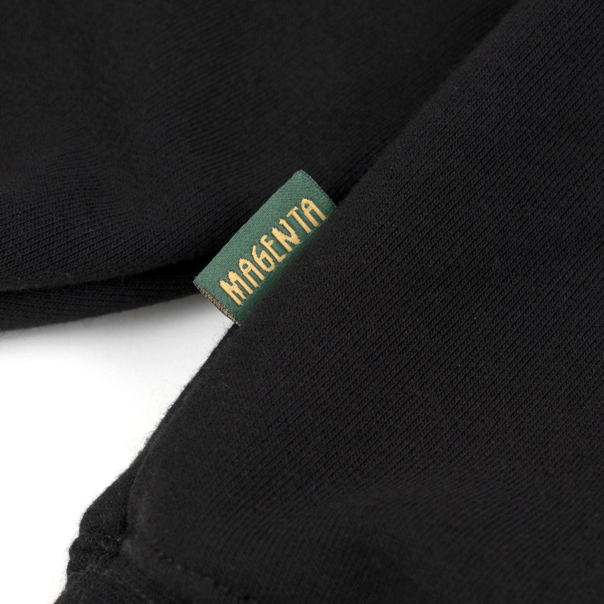 Magenta Script Crewneck Sweatshirt - Black image 4