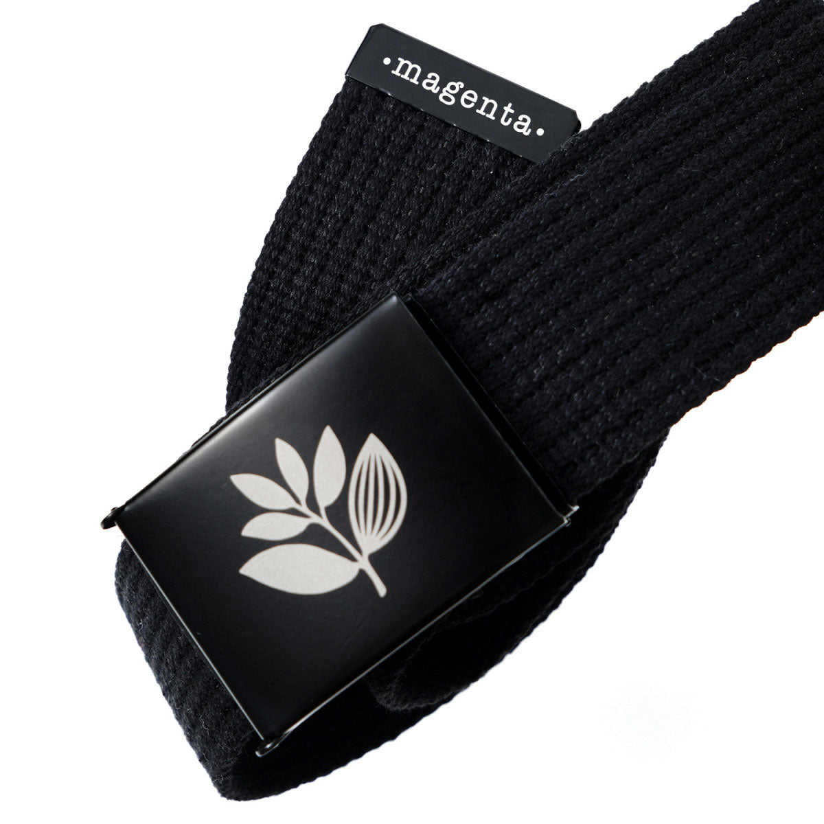 Magenta Plant Clip Belt - Black image 2
