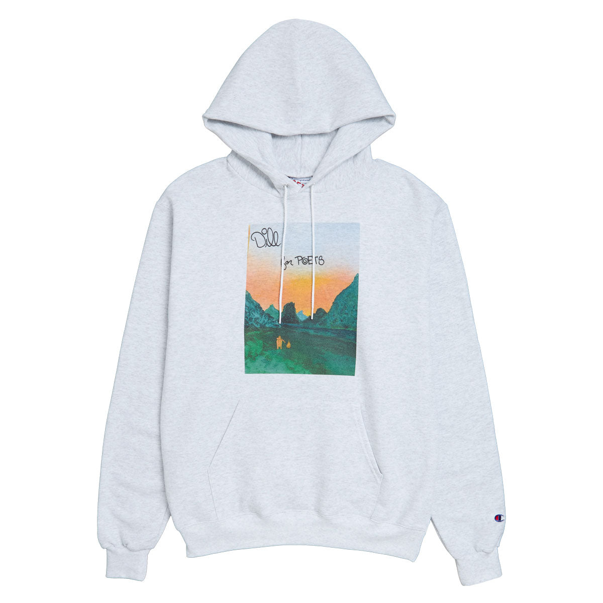 Poets Dill For Poets Hoodie - Heather Grey image 1