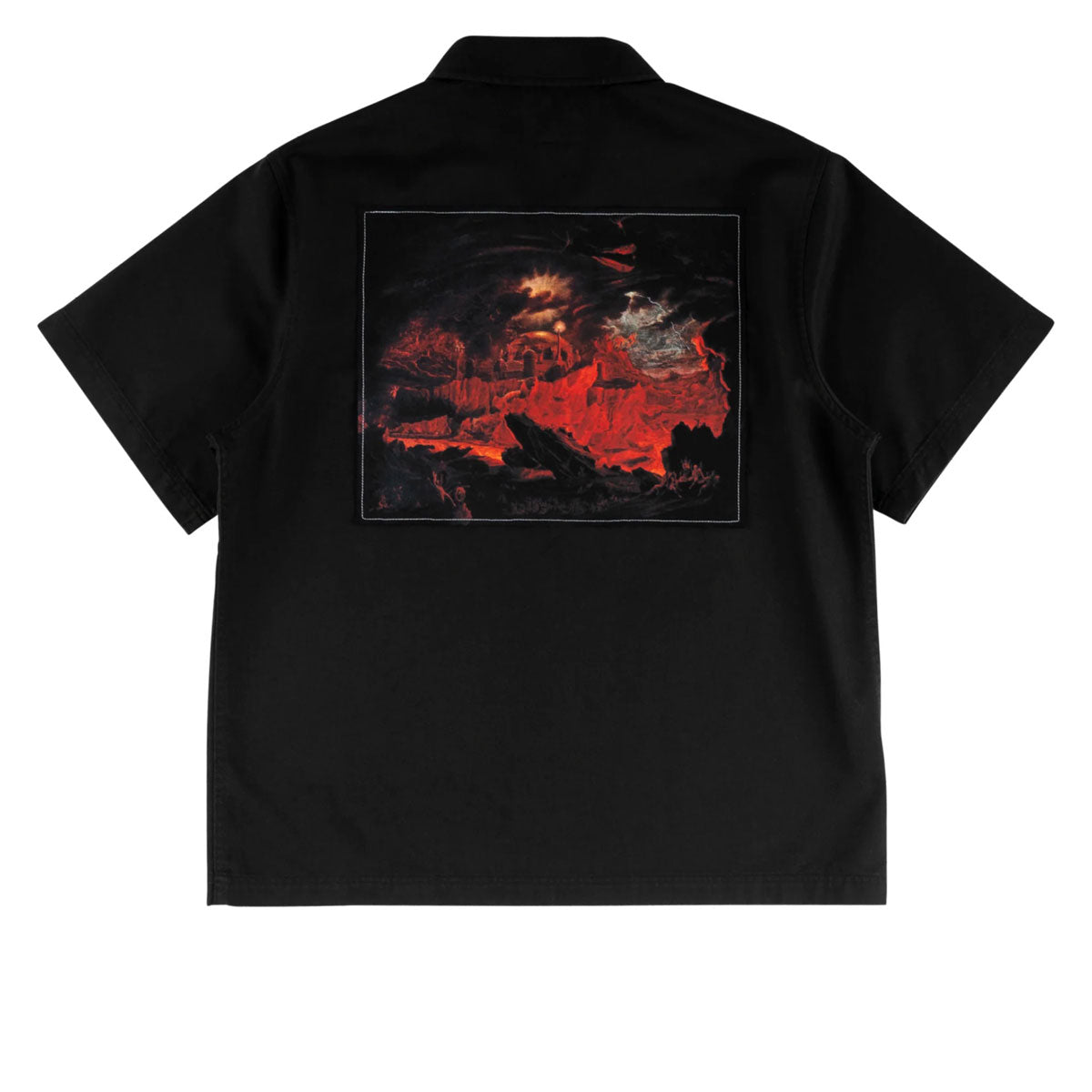 Welcome Fallen Angel Work Shirt - Black image 2
