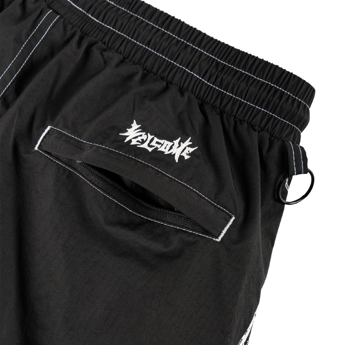 Welcome Horde Nylon Shorts - Black image 4
