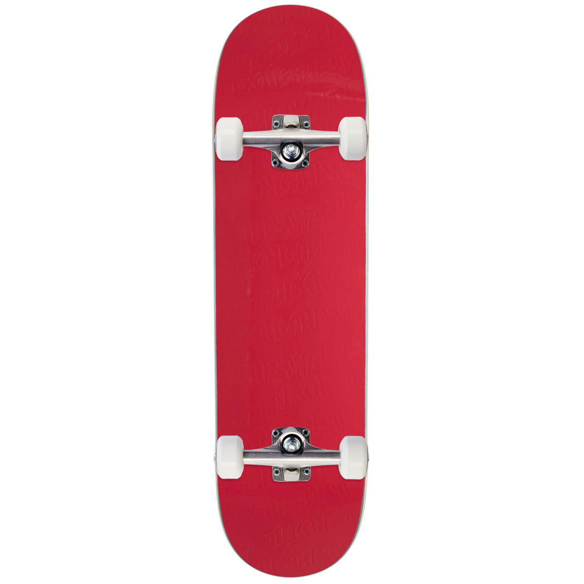 Fucking Awesome Pink Stamp Embossed Skateboard Complete