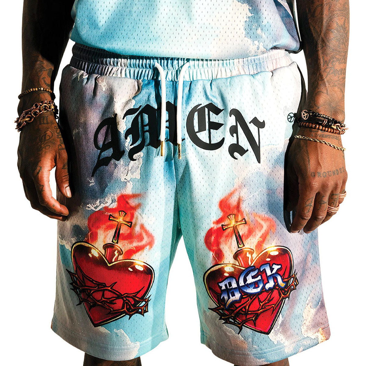 DGK Sacred Athletic Shorts - Multi image 4