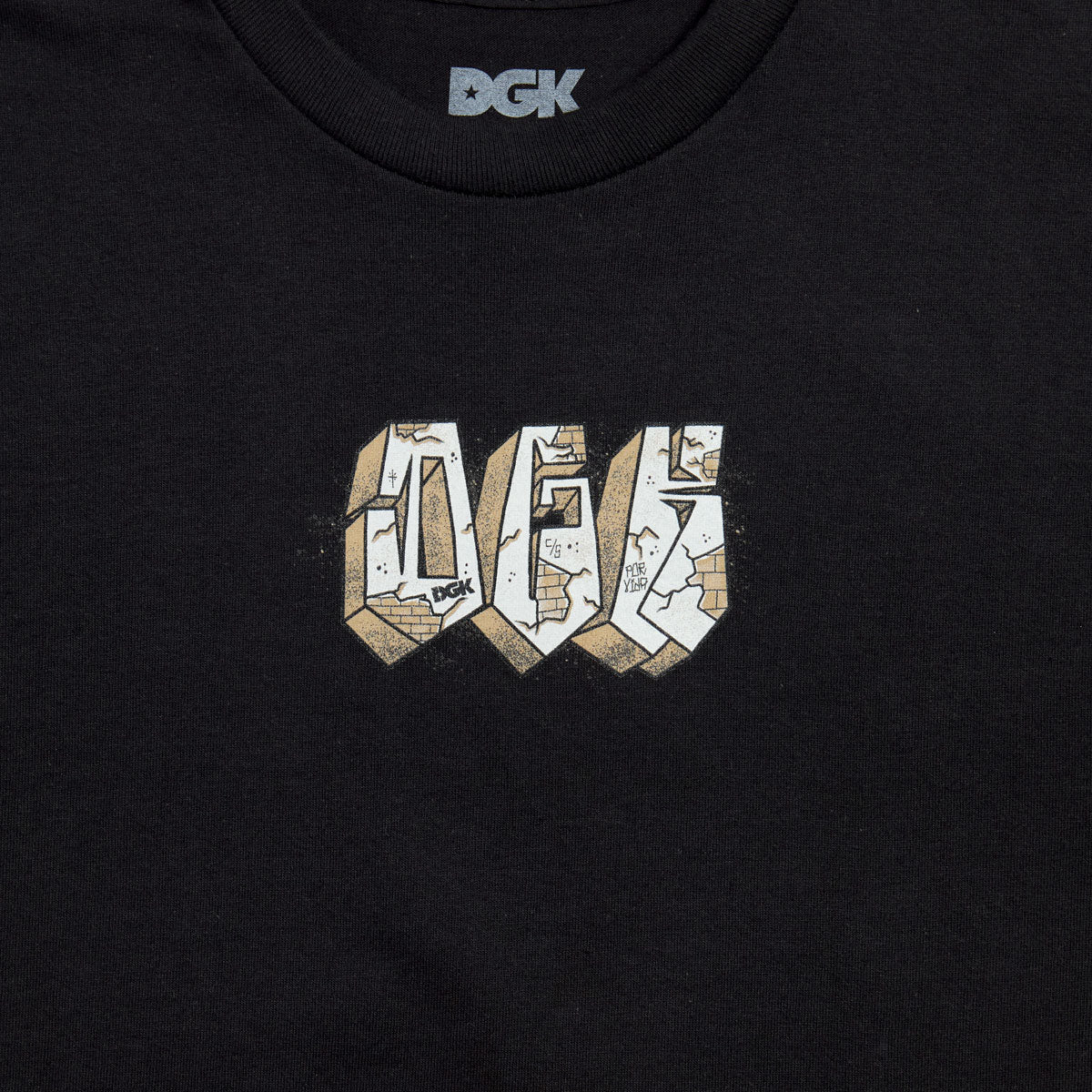 DGK Loyalty T-Shirt - Black image 3