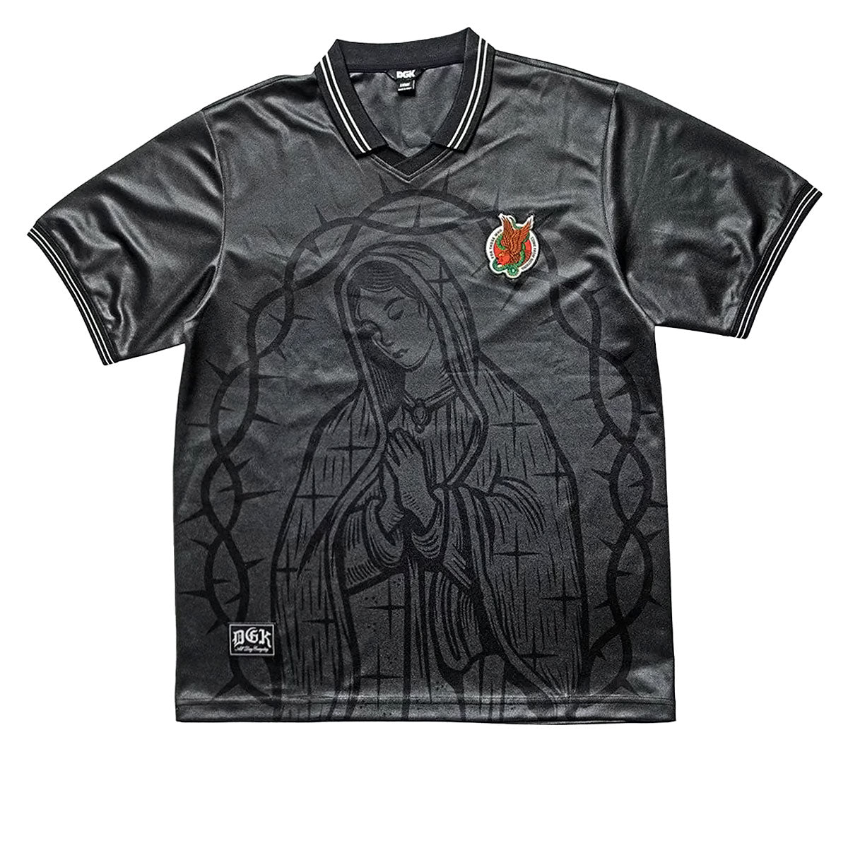 DGK F.C Soccer Jersey - Black image 1