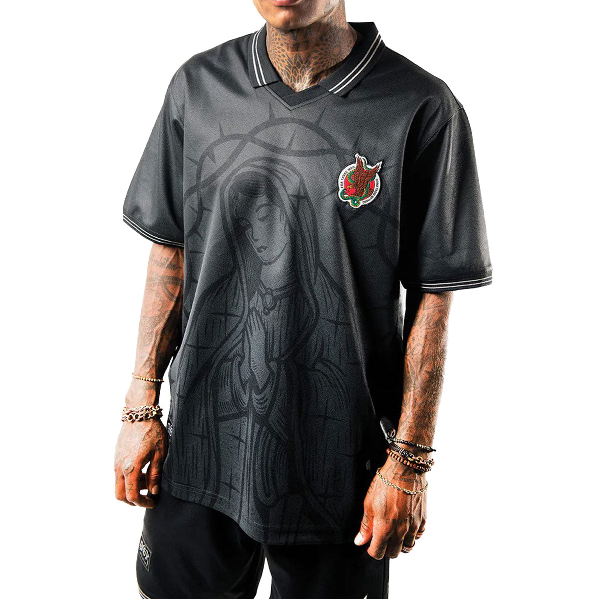 DGK F.C Soccer Jersey - Black image 4