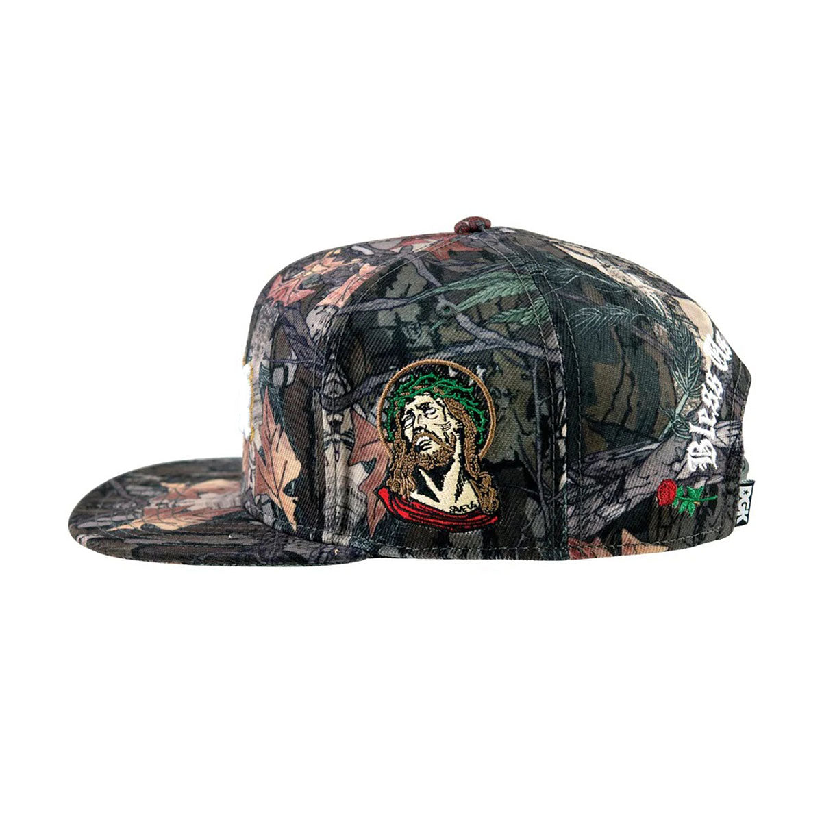DGK Save Us Snapback Hat - Camo image 4