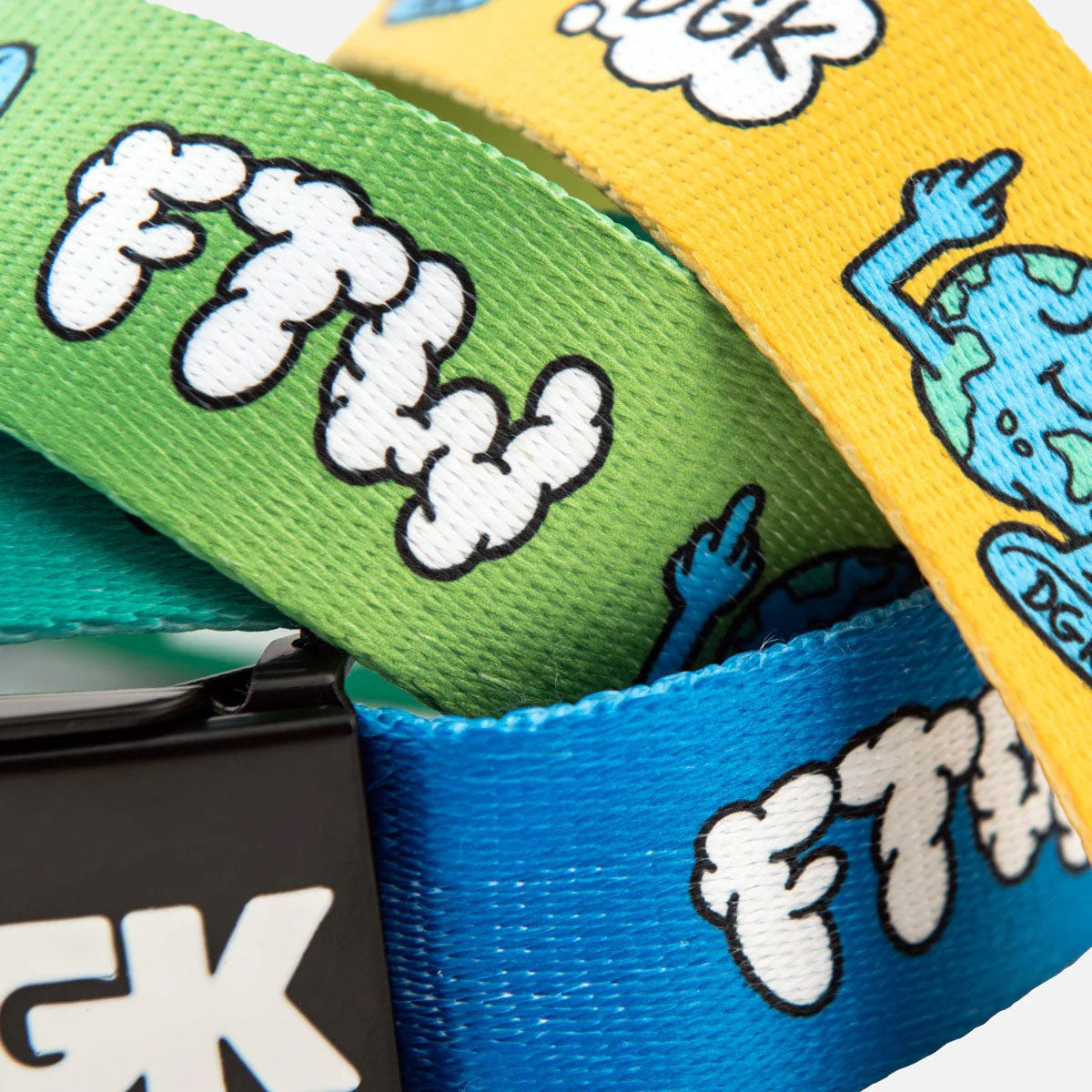 DGK Discord Belt - Tie Dye image 2