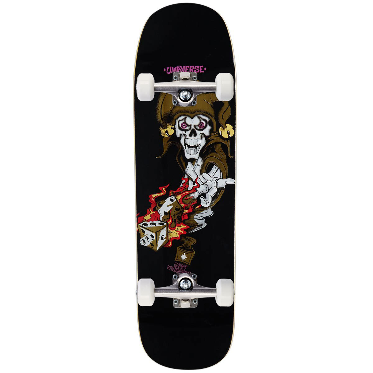 Umaverse Cody Jester on Maite Shape Skateboard Complete - 8.70