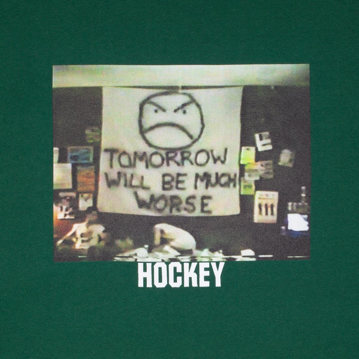 【HOCKEY】 MUCH WORSE HOODIE FOREST GREEN Hockey Much Worse Hoodie - Forest Green – CCS