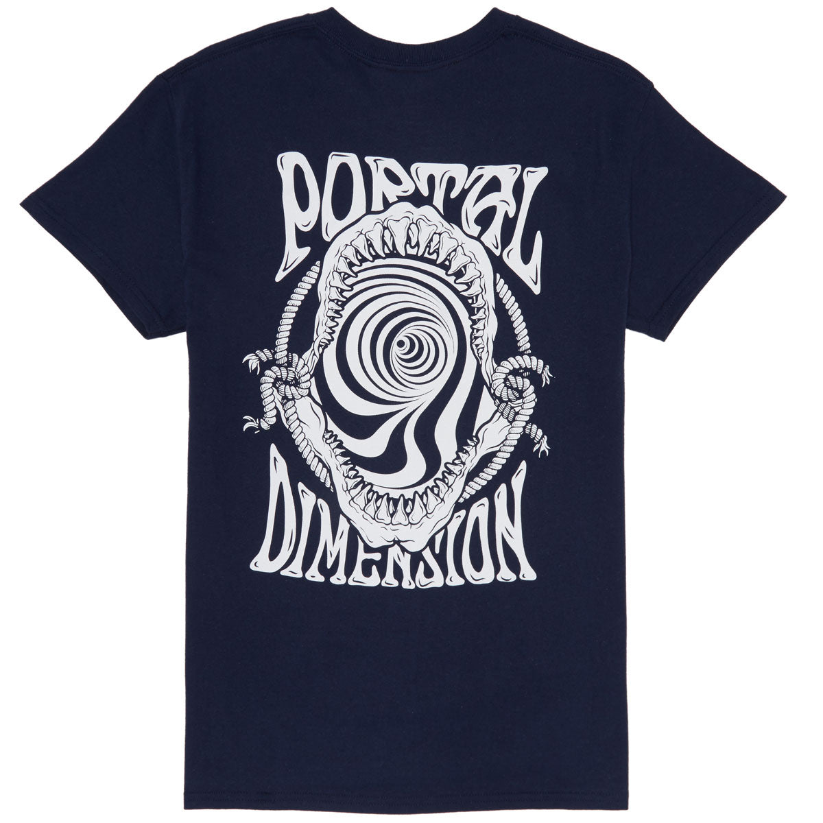 Portal Dimension Jaws Portal T-Shirt - Navy Blue image 1