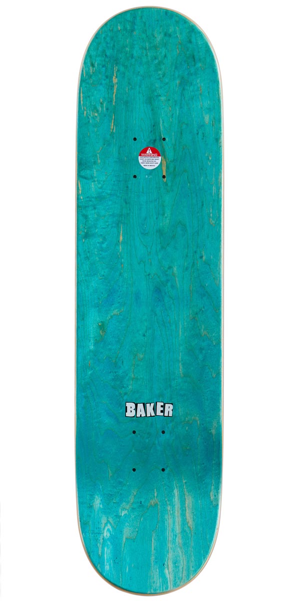 :【BAKER】BRAND4 OG BLUE 8inch Baker Jacopo Chrome Zone Deck 8.38 x 31.75 | Skate Warehouse