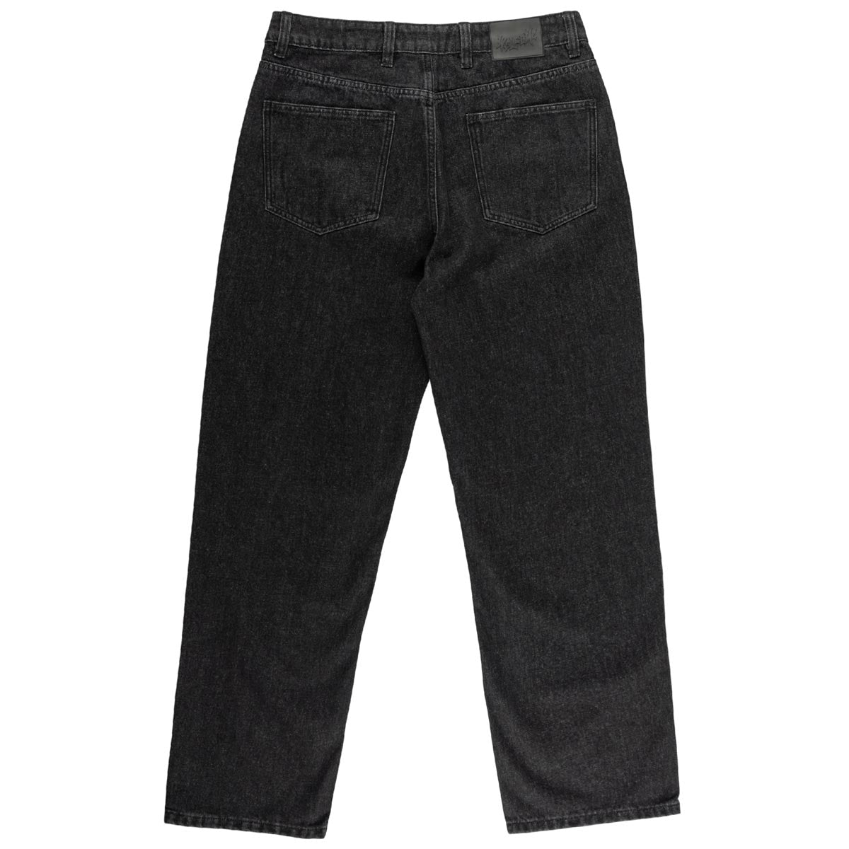 Welcome Immortal Loose Straight Denim Jeans - Washed Black – CCS