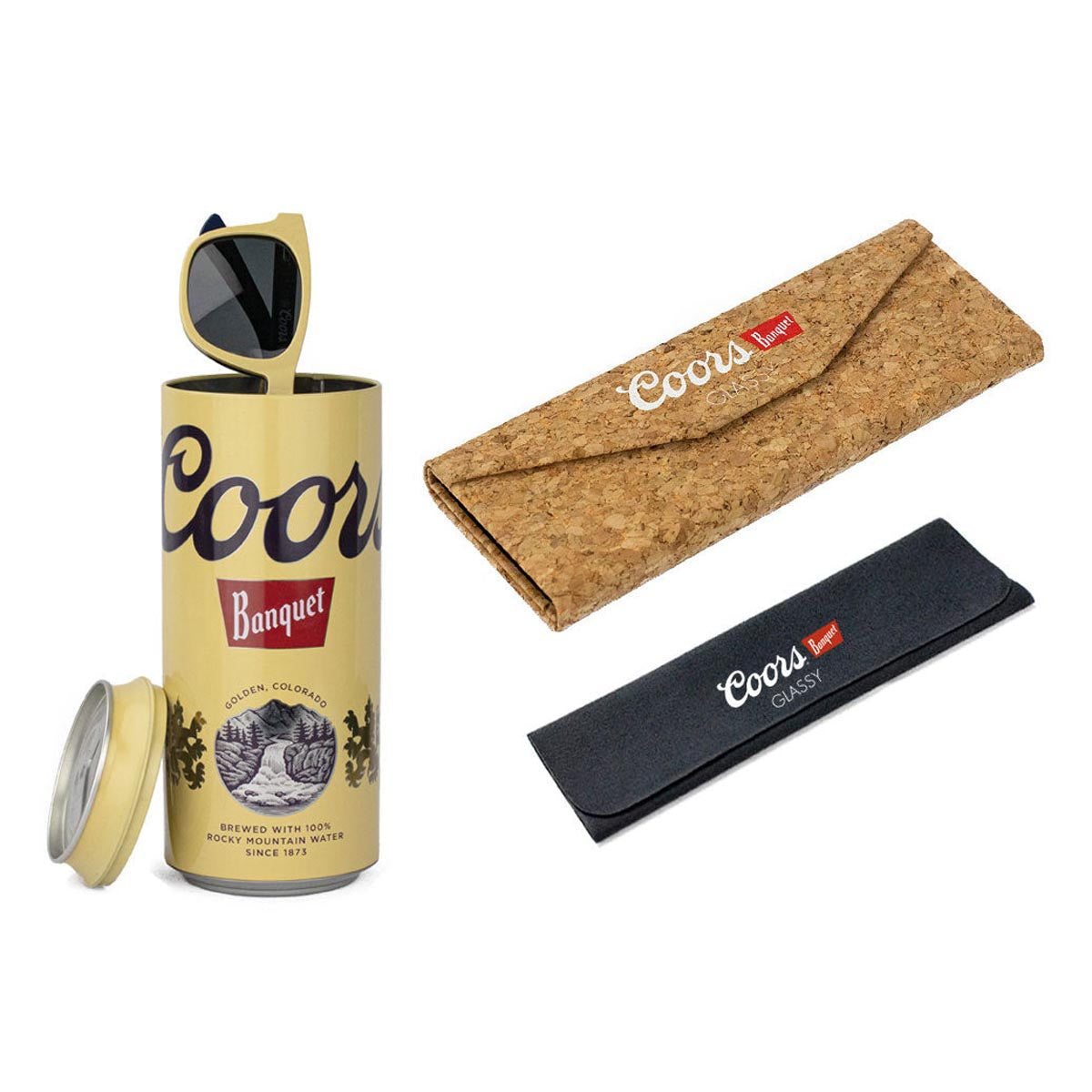 Glassy x Coors Banquet Hampshire Sunglasses - Buff image 3