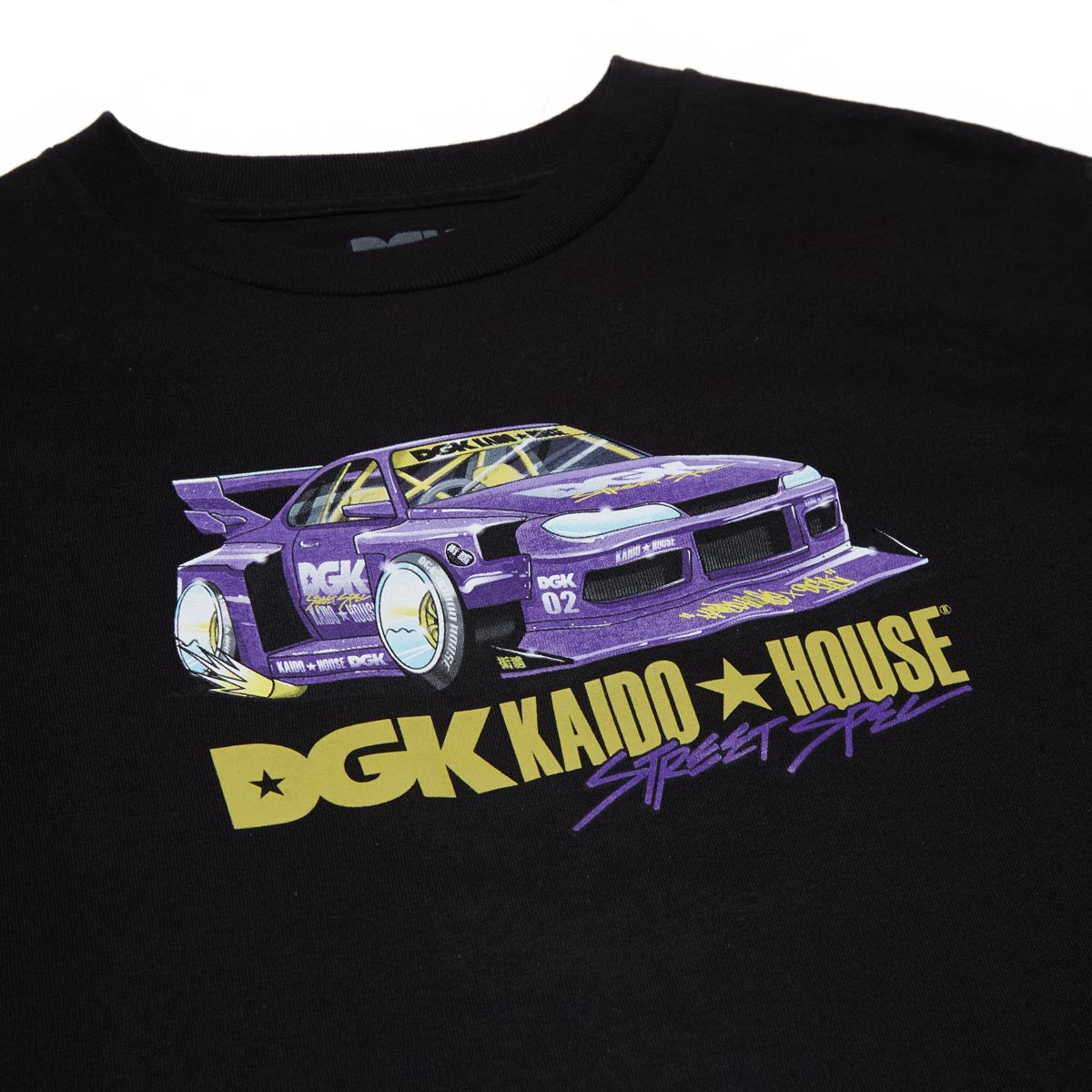 DGK x Kaido House Roulette Racer T-Shirt - Black – CCS