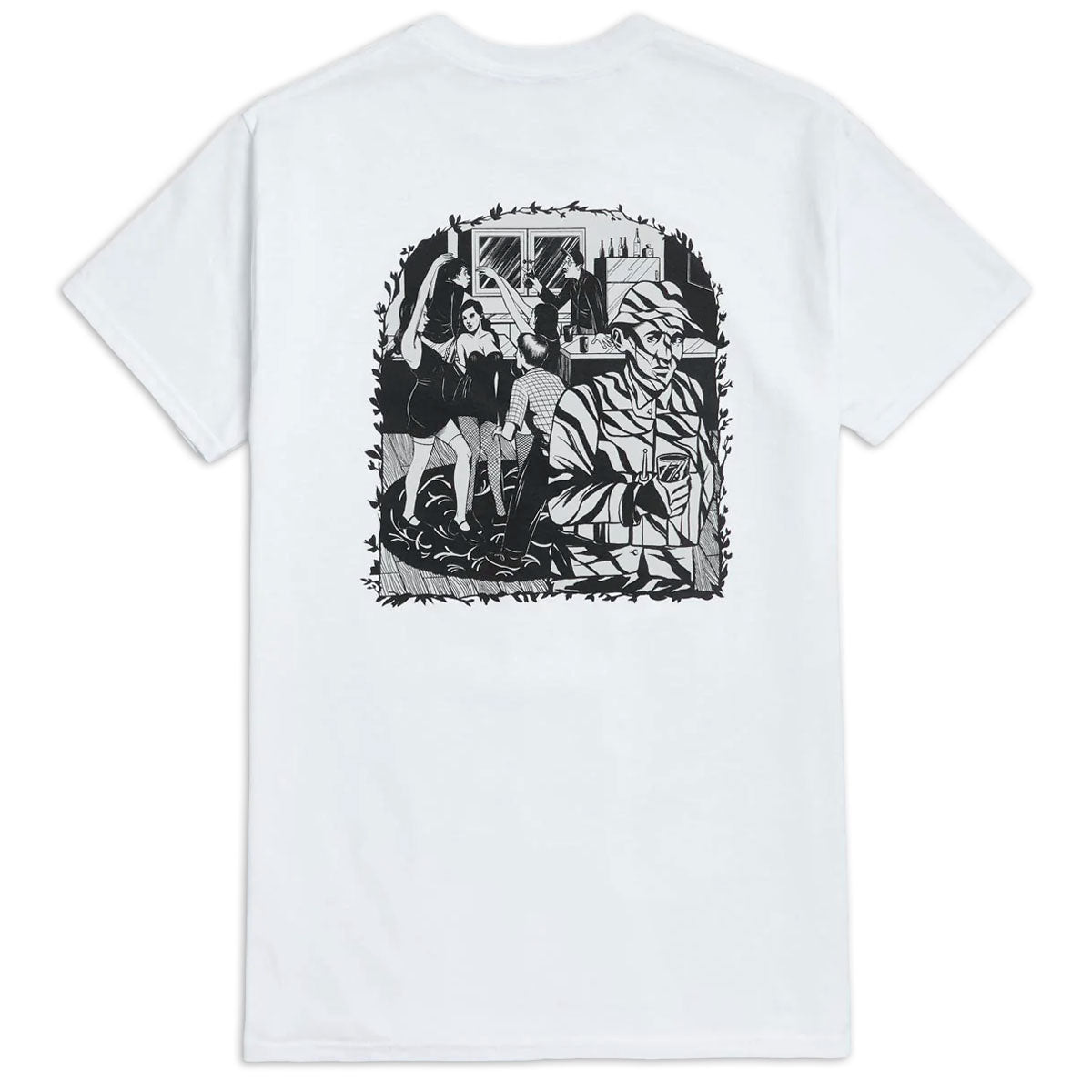 CCS Social Camouflage Party T-Shirt - White image 1