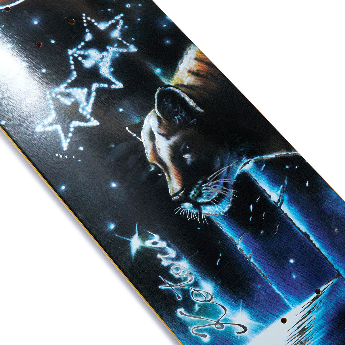 Evisen Tiger In The Shining Night Skateboard Complete - 8.38
