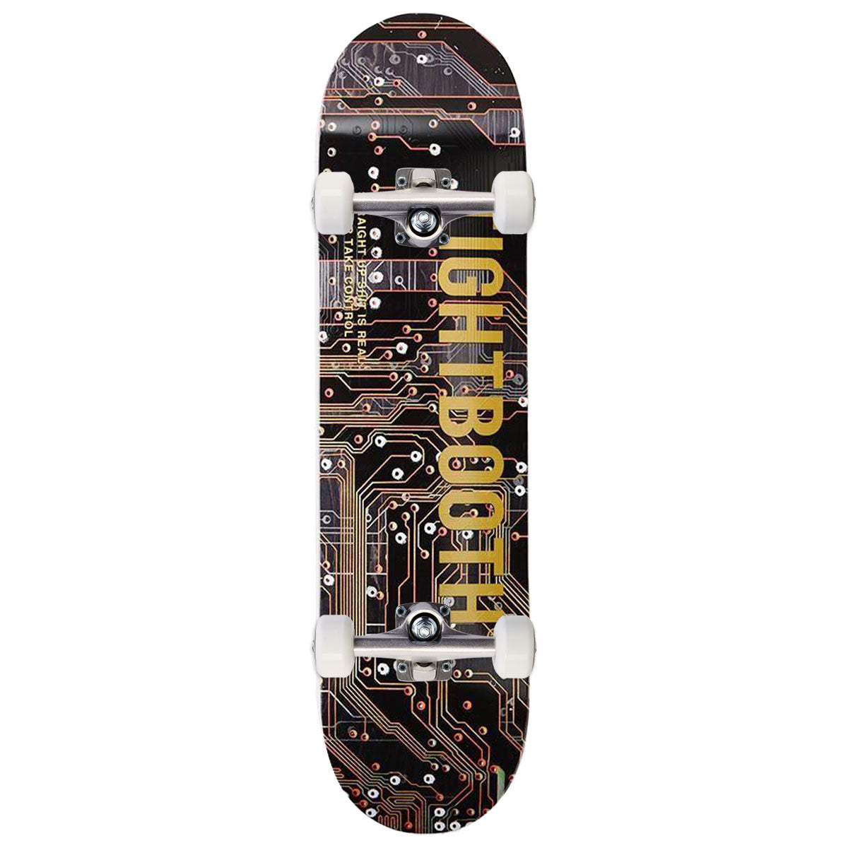 Tightbooth Chip Logo Skateboard Complete - 8.00