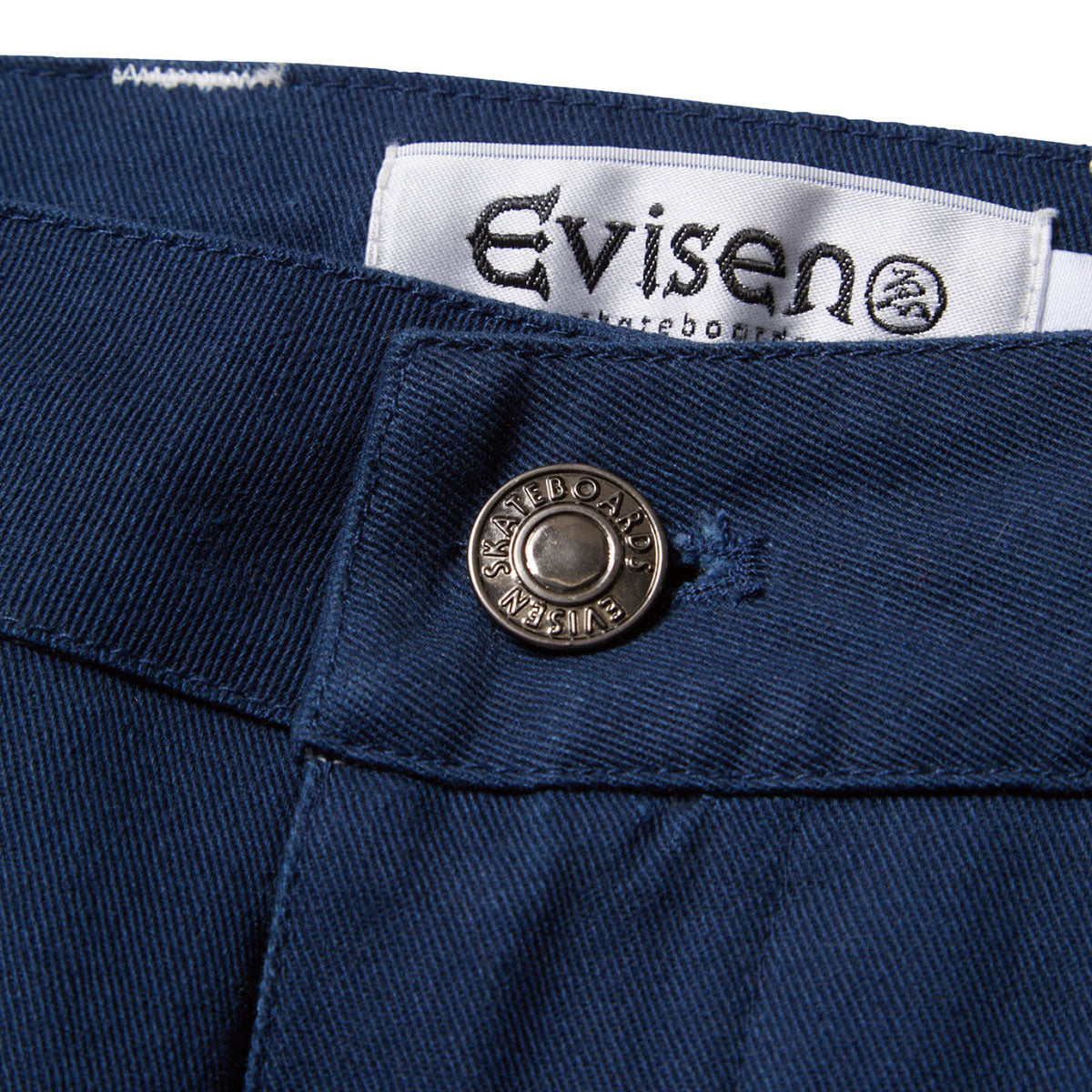 Evisen Bohemian Cotton Pants - Navy image 6