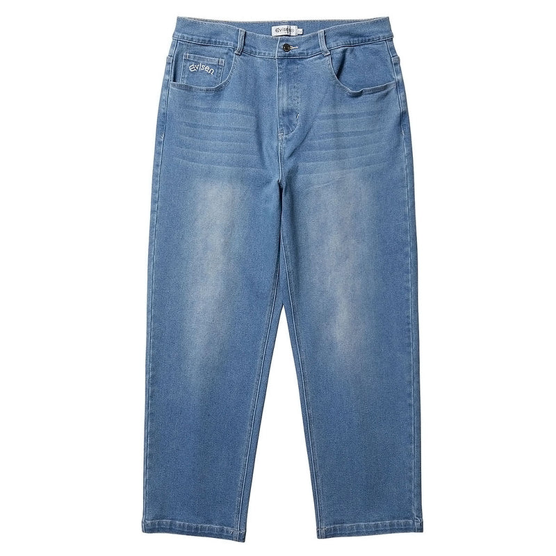 Evisen Eye Fire Jeans - Blue