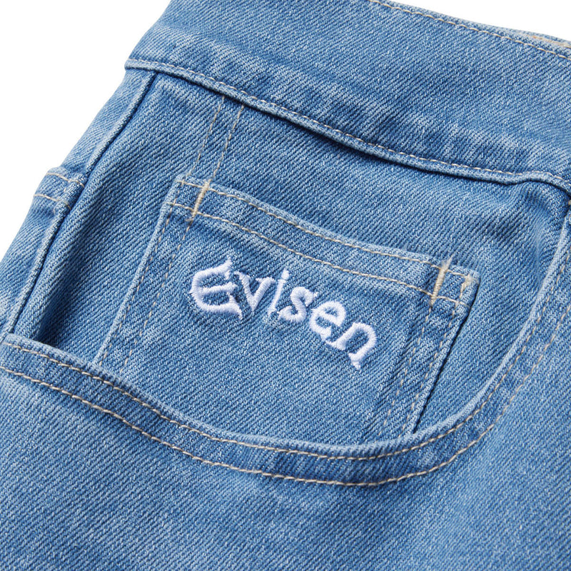 Evisen Eye Fire Jeans - Blue