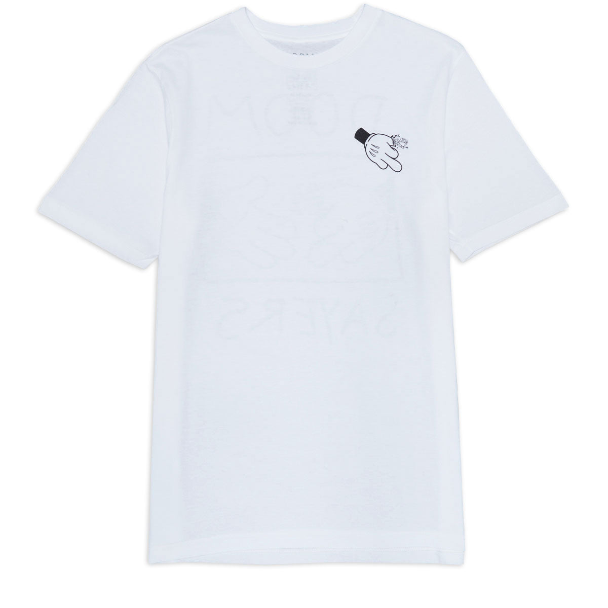 Doom Sayers Cartoon Bird T-Shirt - White image 2