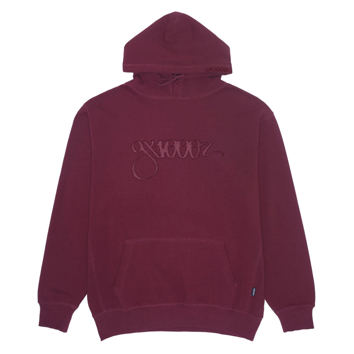 GX1000 Script Hoodie - Plum image 1